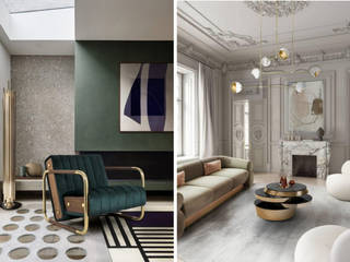 Mid-Century Living Room Inspiration To Amaze You, DelightFULL DelightFULL Вітальня