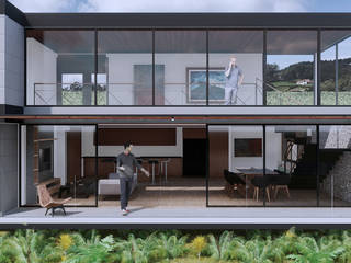 Casa A-P, Taller Once Arquitectura Taller Once Arquitectura Country house Metal