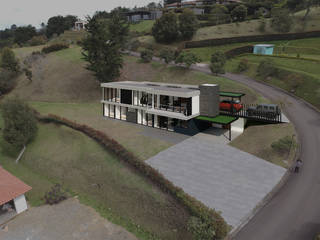 Casa C-B, Taller Once Arquitectura Taller Once Arquitectura Country house Metal