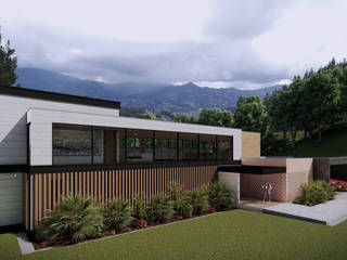 Casa S-Q, Taller Once Arquitectura Taller Once Arquitectura Country house Metal