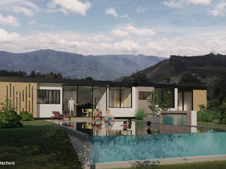 Casa 42, Taller Once Arquitectura Taller Once Arquitectura Infinity pool