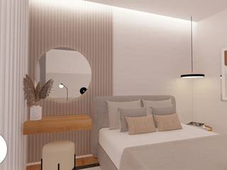 Projeto - Design de Interiores - Quarto 2 MP, Areabranca Areabranca Modern Bedroom