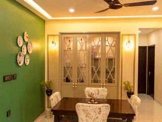 3BHK Apartment, Cee Bee Design Studio Cee Bee Design Studio Classic style dining room