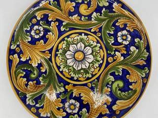 Piatti Decorativi 100% Artigianali - (da parete o per uso alimentare), D.D. Ceramiche Siciliane D.D. Ceramiche Siciliane ArteAltri oggetti d'arte Ceramica