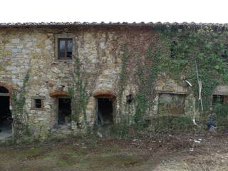 Progetto di restauro della proprietà Bagnaccio a Radda in Chianti, Studio Architetto Pontello Studio Architetto Pontello Country house Stone
