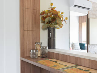 COZINHA AMERICANA, Baccari Interiores Studio Design Baccari Interiores Studio Design Small kitchens
