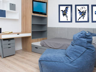 azul ganga, Oloft Oloft Phòng ngủ của trẻ em Gỗ Wood effect