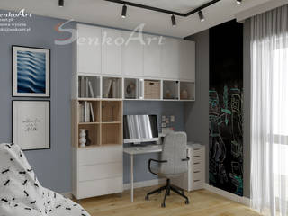 Pokój dziecięcy dla chłopca - Styl Skandynawski, Senkoart Design Senkoart Design Baby room Multicolored