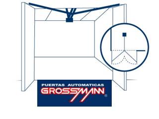 AUTOMATIZACIÓN DE PUERTAS PARA GARAGE, PUERTAS AUTOMÁTICAS GROSSMANN PUERTAS AUTOMÁTICAS GROSSMANN โรงรถและหลังคากันแดด