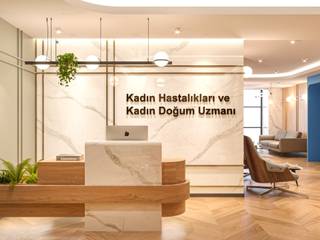 Klinik Projesi Kadın Hastalıkları ve Kadın Doğum Kliniği, WorkSpace DESIGN WorkSpace DESIGN Commercial spaces Wood Wood effect