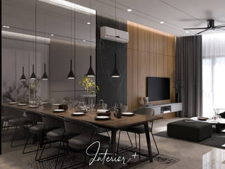Sapphire Paradigm, Interior+ Design Interior+ Design Ruang Makan Modern