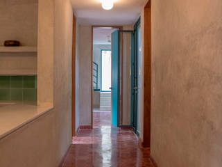 Casa Chuburná, FMT Estudio FMT Estudio Eclectic style corridor, hallway & stairs