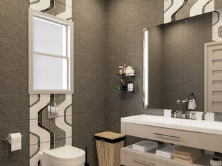 Bathroom, Diaa Aldein Diaa Aldein Minimalist style bathroom