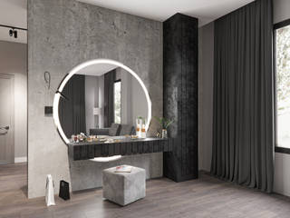 A&Y Evi, ELİF ARSLAN INTERIORS ELİF ARSLAN INTERIORS Modern style bedroom Marble Black