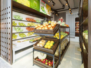 Nhat Nam Food fruit shop project, Anviethouse Anviethouse Commercial spaces Plywood