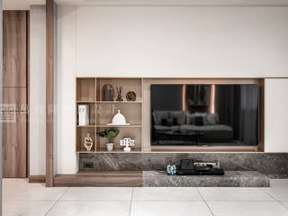 寶鋼建設 │ 清淞居, SING萬寶隆空間設計 SING萬寶隆空間設計 Modern Living Room