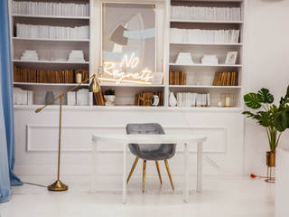 Personalizowane oświetlenie do salonu, Ledon Design Ledon Design Moderne woonkamers