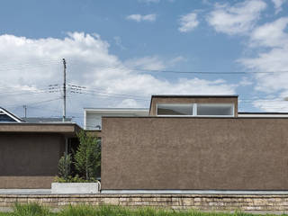 Nakaniwa Hitachi no ie, TKD-ARCHITECT TKD-ARCHITECT Casas de madera Madera maciza Multicolor