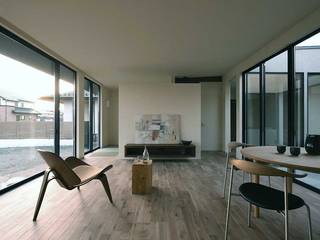 Hitachi no Hiraya, TKD-ARCHITECT TKD-ARCHITECT Modern living room