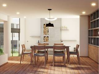 Cima, Hall Arquitectos Hall Arquitectos Modern dining room