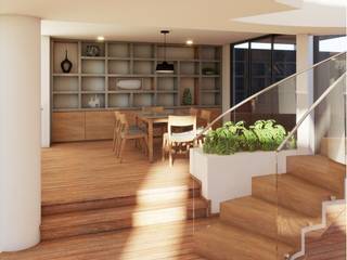 Cima, Hall Arquitectos Hall Arquitectos Dining room