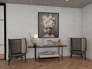 Sala integrada com a Cozinha, Studio Décor & Co. Studio Décor & Co. Modern living room