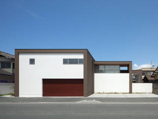 Framing house, ソルト建築設計事務所 ソルト建築設計事務所 Casas modernas