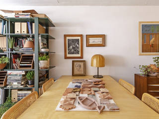 Estudio en Poblenou, Barcelona, Alex March Studio Alex March Studio Modern study/office Wood effect
