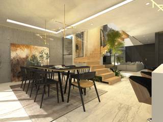 Casa VE, IMA GEN IMA GEN Modern dining room