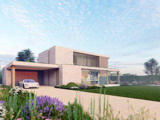 Ontwerp harmonieuze gezinsvilla , Bob Romijnders Architectuur + Interieur Bob Romijnders Architectuur + Interieur Villas