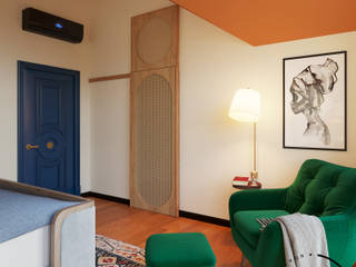 Soleray с нотками Мексики., IvE-Interior IvE-Interior Спальня в эклектичном стиле Оранжевый