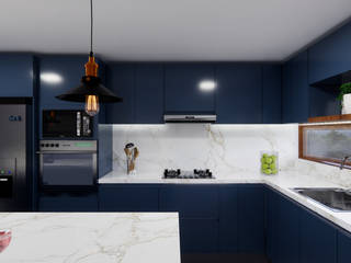 COCINA MODULAR, Arquydesign Arquydesign 모던스타일 주방 화강암