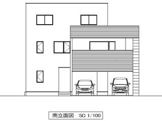 KYOSHYO－3F ※計画進行中, 402design 一級建築士事務所 402design 一級建築士事務所 狭小住宅 木 木目調