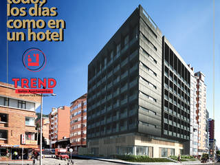 Trend Suites Apartamentos Bogotá , Grupo enobra Grupo enobra 아시아스타일 주택 우드 우드 그레인