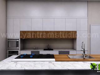 Architectural 3d Walkthrough of House with pool side view by architectural rendering studio, Ahmedabad, India, Yantram Architectural design studio Yantram Architectural design studio