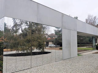 Elewacja płyty betonowe grubości 5 mm, Artis Visio Artis Visio Modern Houses Concrete Grey