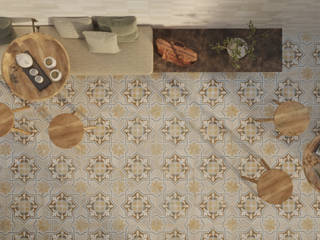 Porcelanico Peronda FS by Verde y Madera, Verde y Madera Verde y Madera Rustic style dining room Ceramic