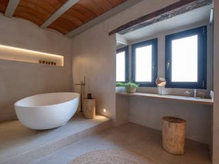 Proyecto de diseño y construcción de baño en St Fost de Campsentelles, Sezam Studio Sezam Studio Modern style bathrooms