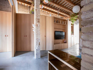 Vivienda en Patraix, tambori arquitectes tambori arquitectes 现代客厅設計點子、靈感 & 圖片