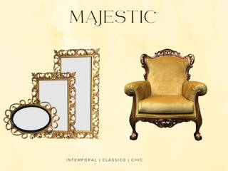 Cadeirão e Molduras Majestic, Decordesign Interiores Decordesign Interiores その他のスペース