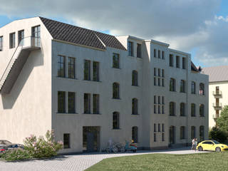 Reconstructed Building, OBLIK3D OBLIK3D Minimalistische Häuser