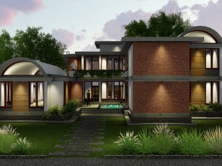 Conceptual House 3D Model Render, The Vrindavan Project The Vrindavan Project