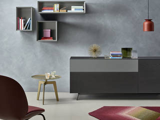 Modularer Livitalia Minimal Hängeschrank, Livarea Livarea Living room Chipboard Grey
