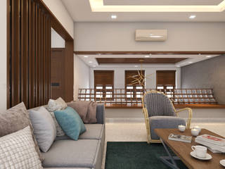 Best Interior designs, Monnaie Interiors Pvt Ltd Monnaie Interiors Pvt Ltd モダンデザインの リビング 木 木目調