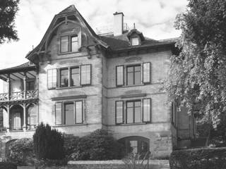 Neubauten und Villa, Stöckli Grenacher Schäubli AG Stöckli Grenacher Schäubli AG 모던스타일 주택