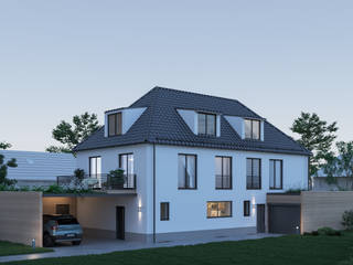 Einfamilienhaus in München, OBLIK3D OBLIK3D Single family home