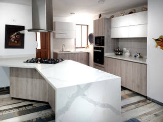 Remodela tu apartamento en Santa Marta, Remodelar Proyectos Integrales Remodelar Proyectos Integrales Modern kitchen Quartz