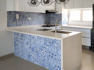 Remodela tu cocina integral en Santa Marta, Remodelar Proyectos Integrales Remodelar Proyectos Integrales Built-in kitchens کوارٹج White