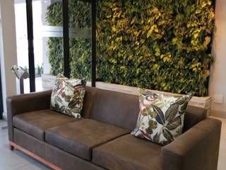 Reception and Dining Area Green Wall - Retirement Village, Modiwall Vertical Gardens Modiwall Vertical Gardens พื้นที่เชิงพาณิชย์