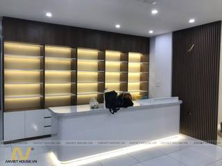 Project of cosmetic showroom combined with Spa Daysaki 31 Tran Phu, Anviethouse Anviethouse Modern spa Plywood